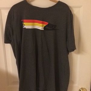 Nike Gray Athletic Cut Tshirt